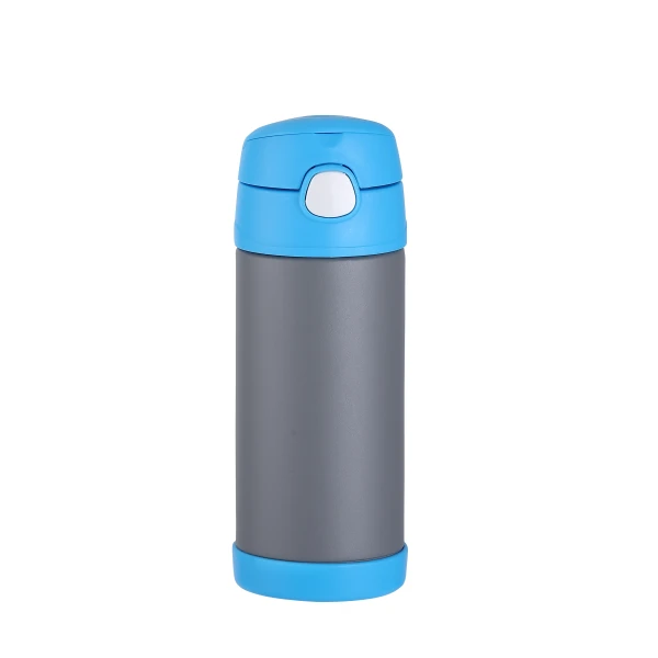 Stainless Steel Water Cup With Straw